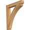 Ekena Millwork Thorton Arts & Crafts Rough Sawn Outlooker, Western Red Cedar, 6"W x 34"D x 34"H OUT06X34X34THR03RWR - alternate 1
